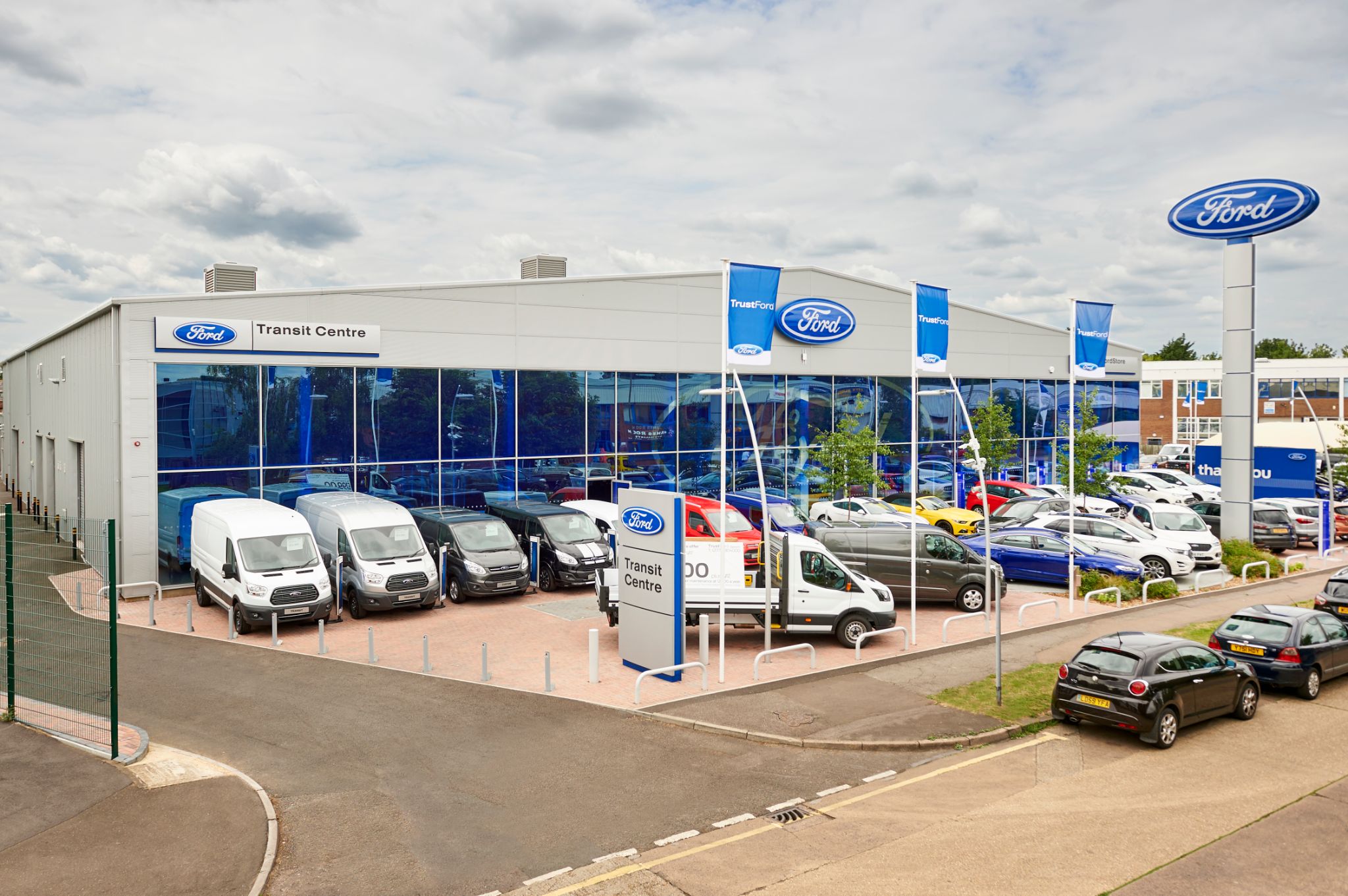 Car Dealership With Hearing Loop In Epsom Trust Ford Epsom Transit Centre | Van dealership in Epsom | AutoTrader